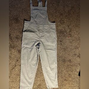 Aerie corduroy overalls size medium. Light dusty blue.